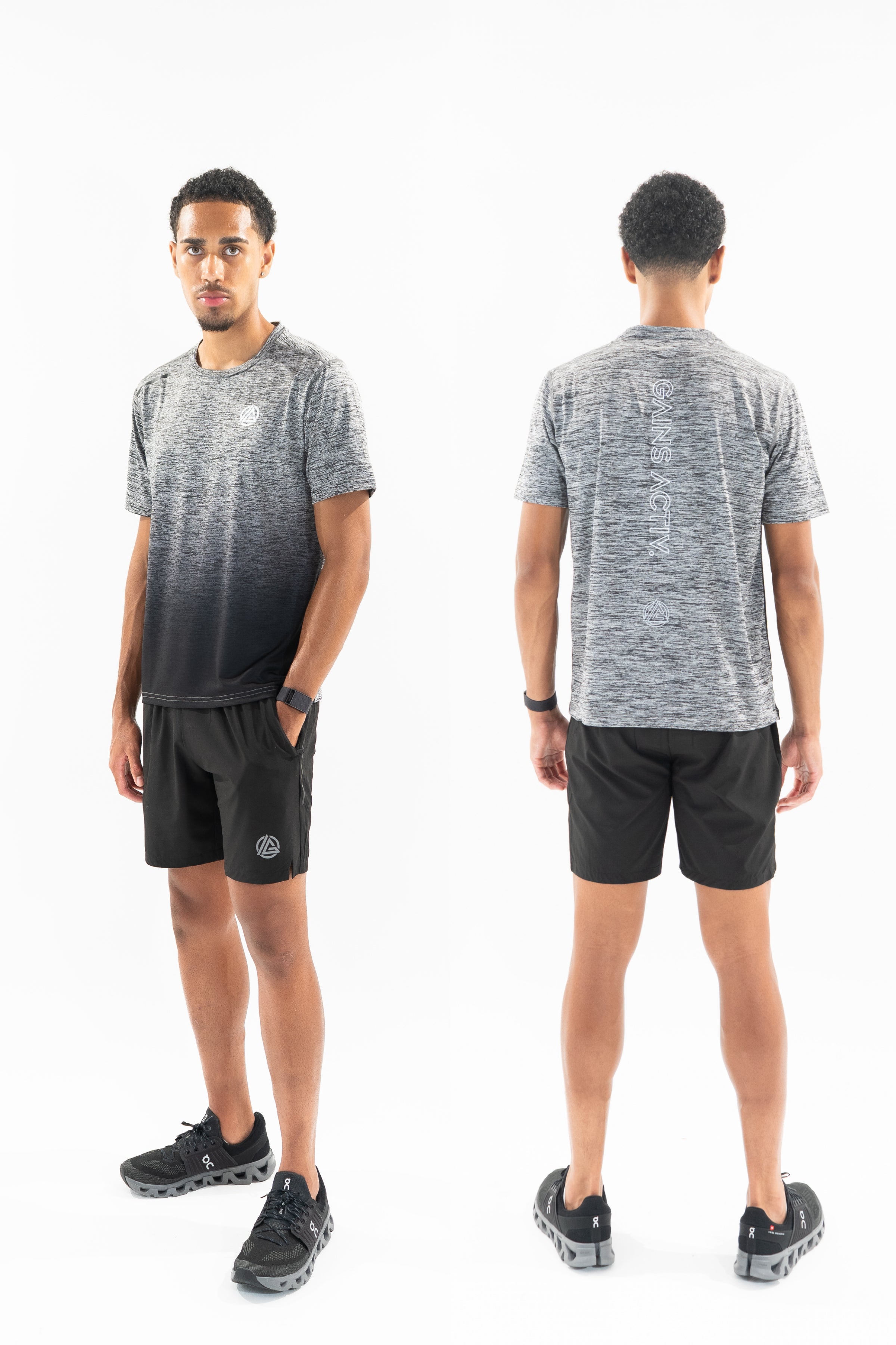 Gradient Performance 1.0 Set - Grey/Black