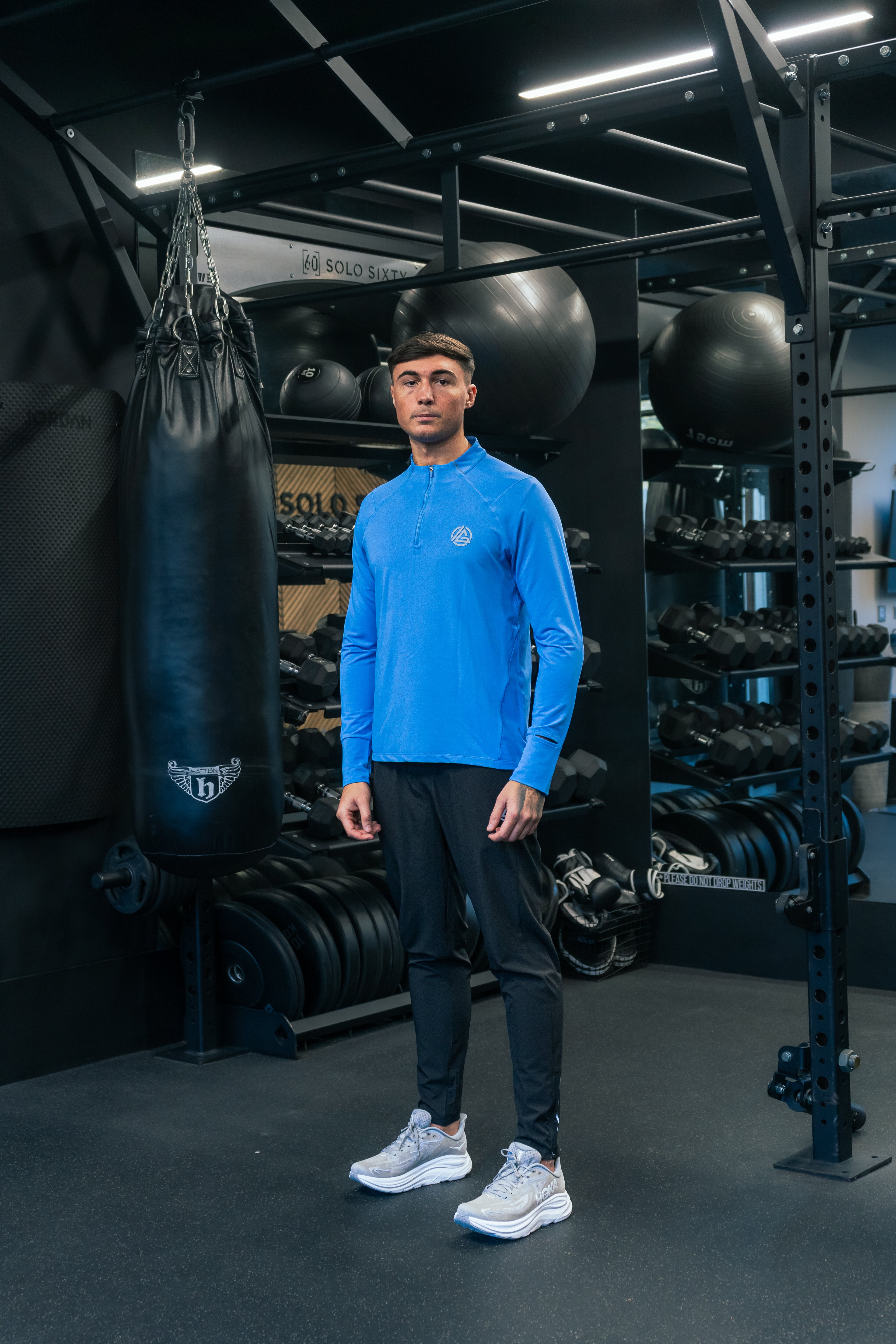 AeroPrime Quarter-Zip - Light Blue