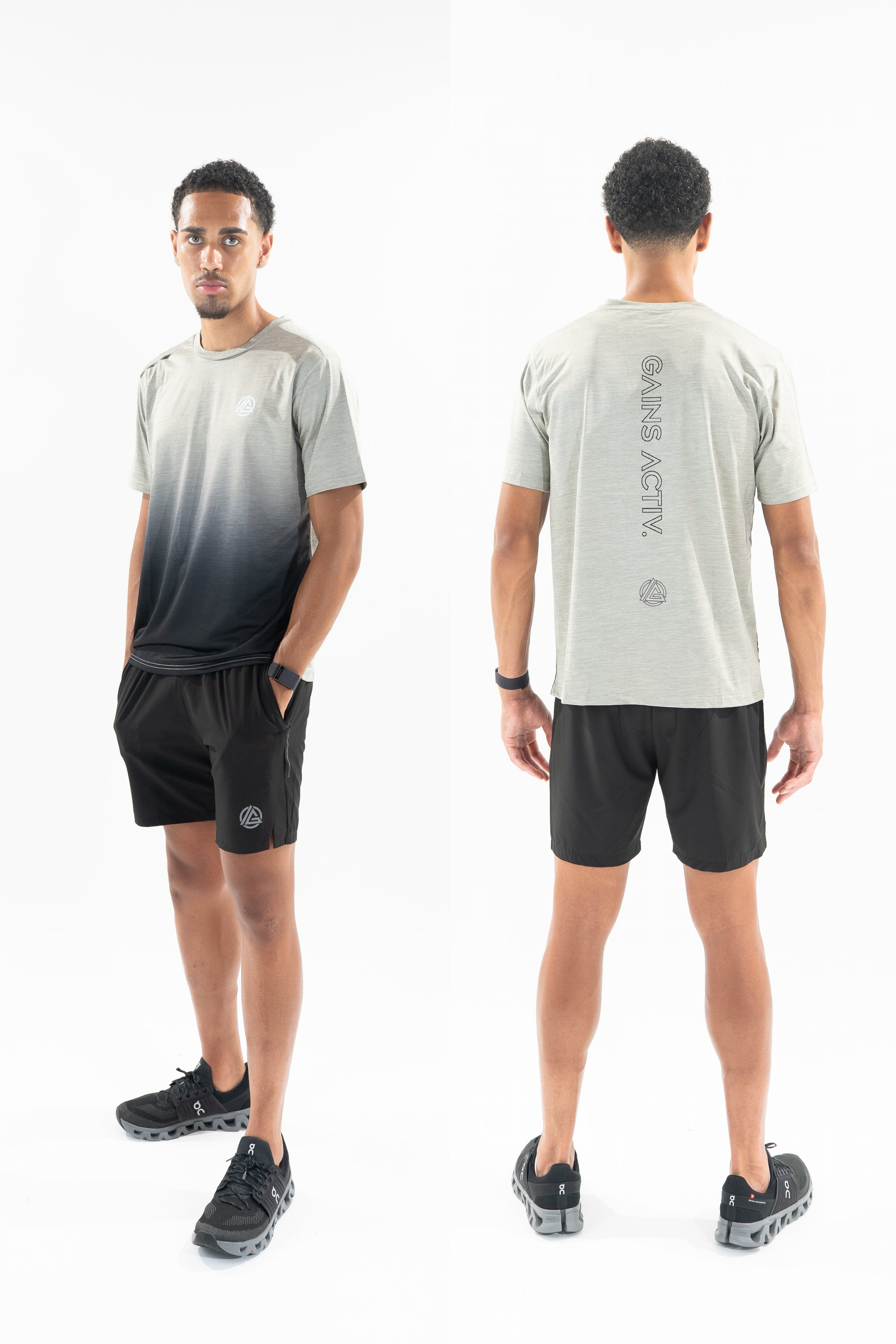 Gradient Performance 1.0 Set - Sand/Black