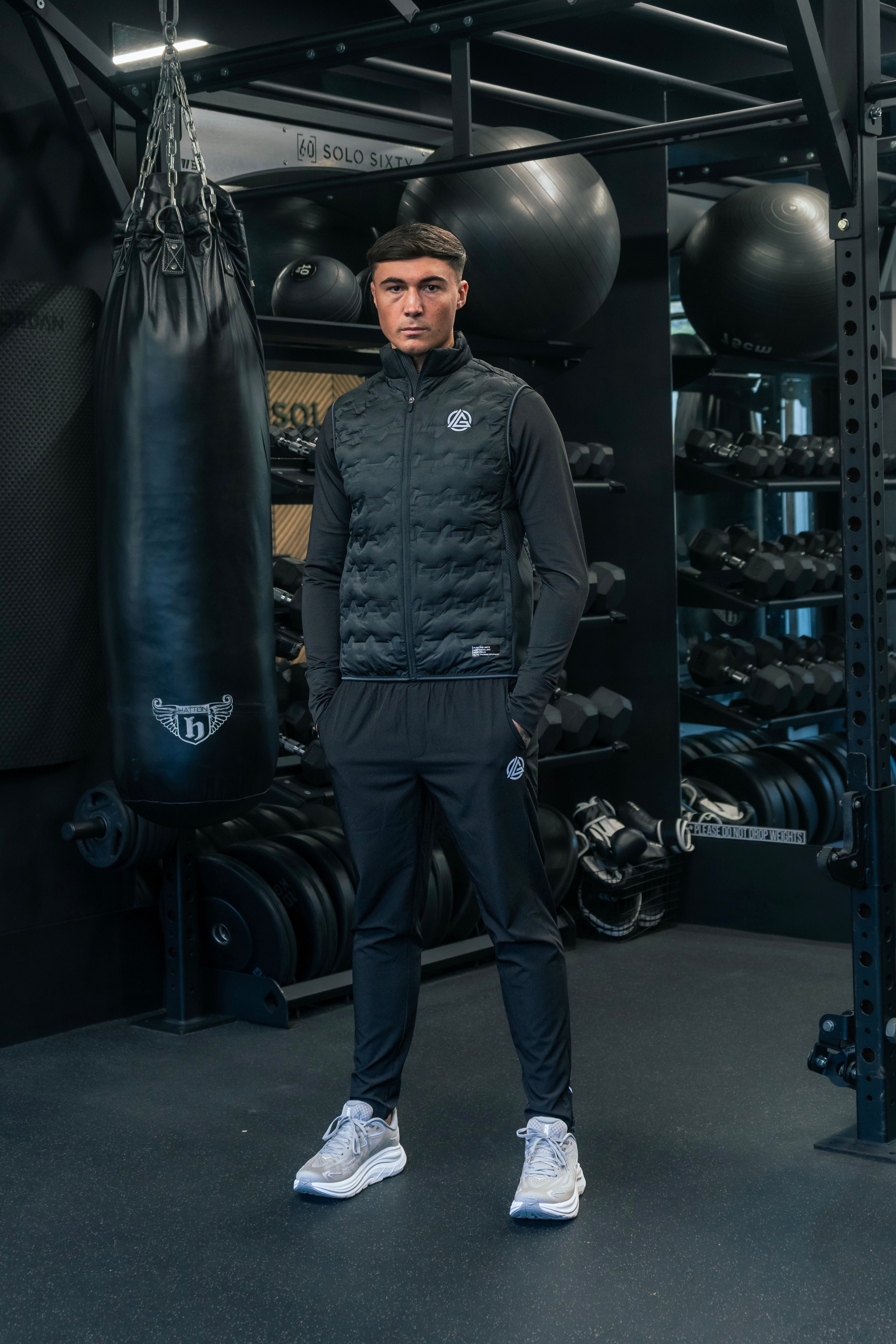 AeroPrime Gilet Set - Black – Gains Activ