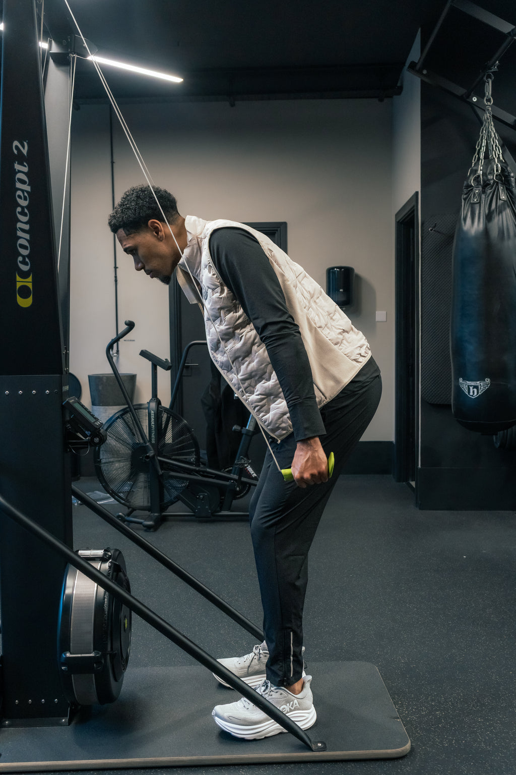 AeroPrime Gilet Set - Cream/Black