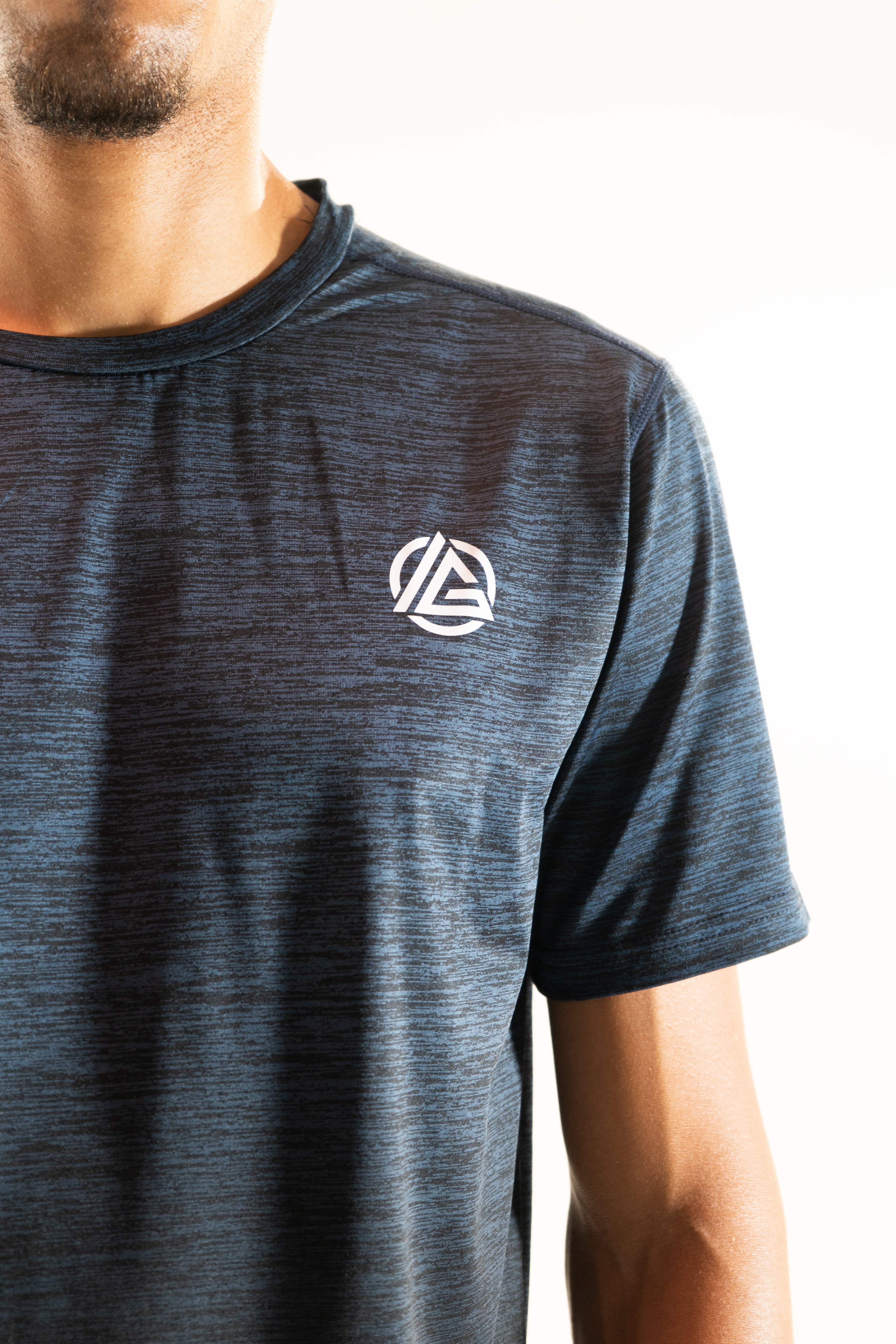 Gradient Performance T-Shirt - Navy