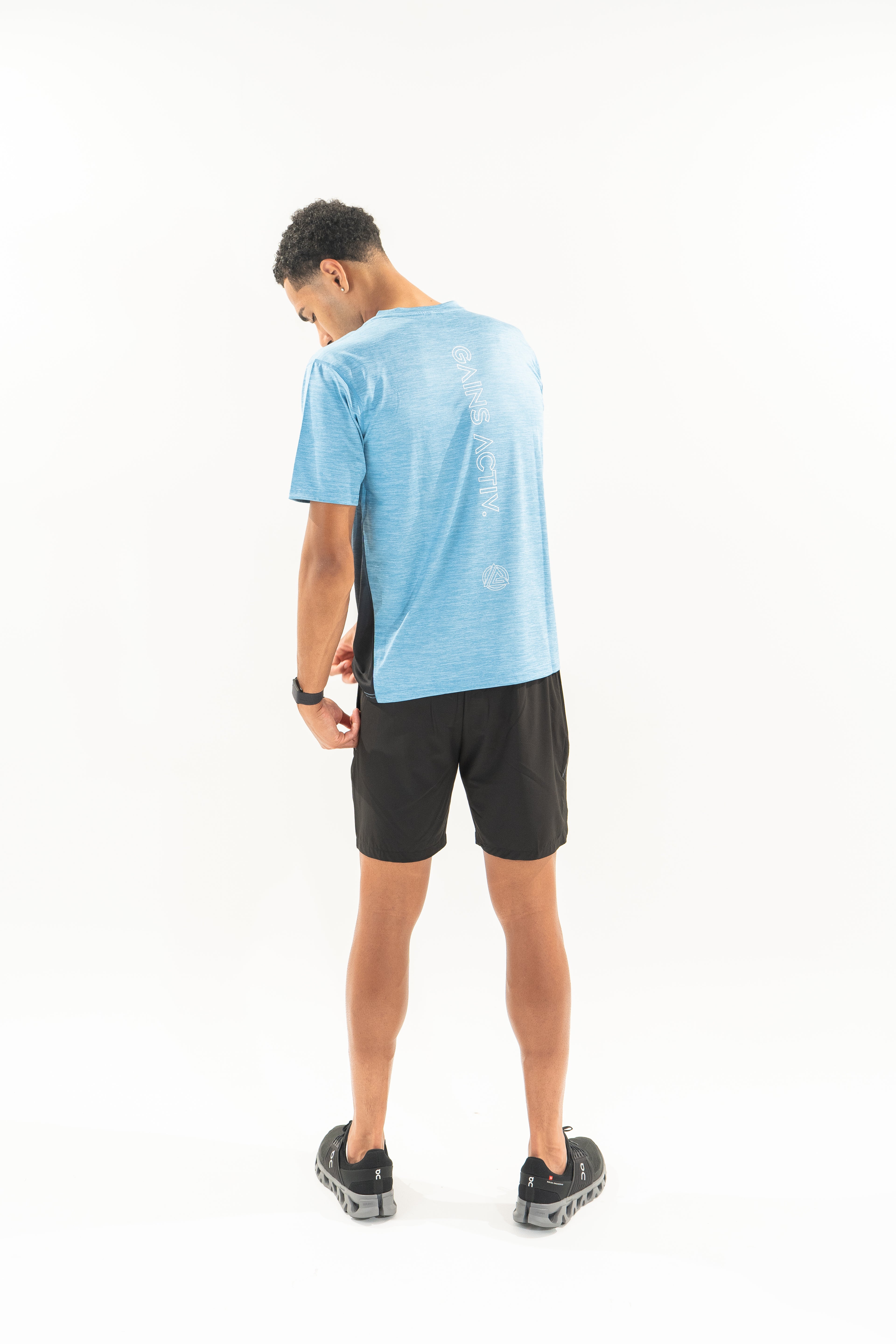 Gradient Performance 1.0 Set - Sky Blue/Black